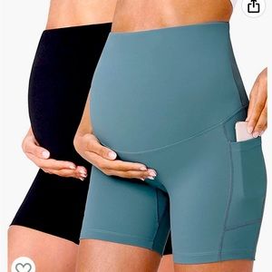 Poshdivah (from Amazon) Maternity Bike Shorts - with pockets!